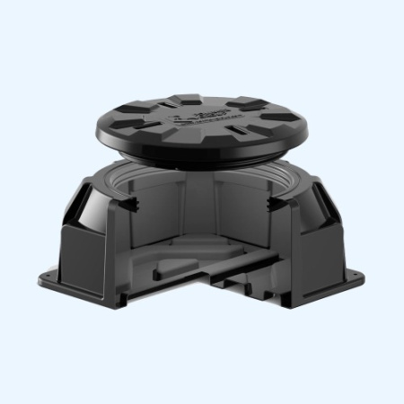 КОД 2 H500 Колодец оперативного доступа с крышкой D 780 мм Полимер